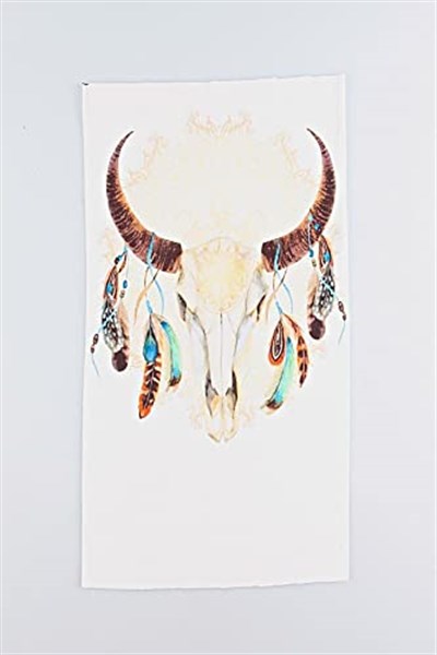 Bufalo Temalı Buff Boyunluk Bandana No:12