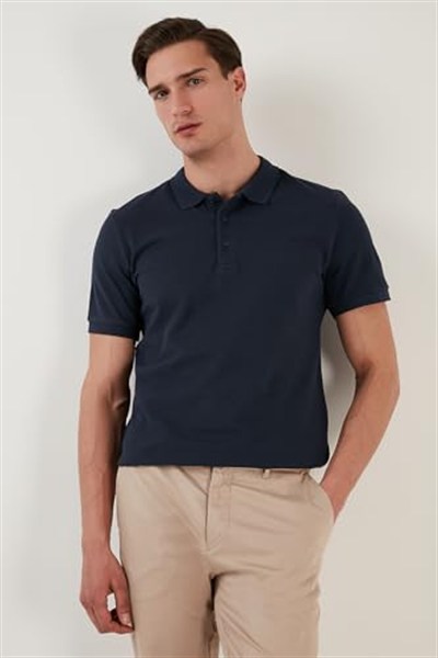 Buratti Pamuklu Regular Fit Düğmeli Polo Yaka T Shirt Erkek POLO YAKA T SHİRT 5902127