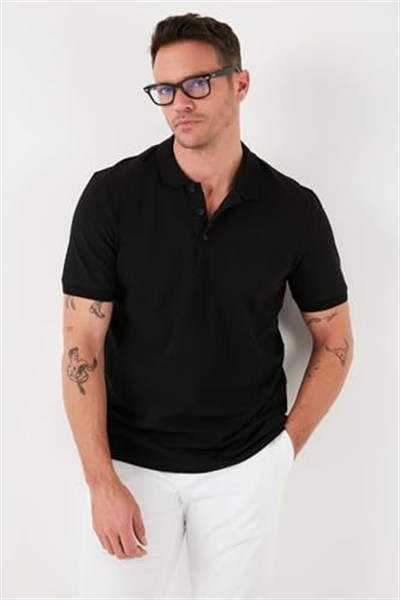 Buratti Pamuklu Regular Fit Düğmeli Polo Yaka T Shirt Erkek POLO YAKA T SHİRT 5902127