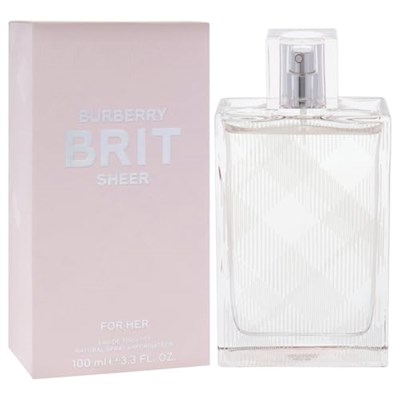 Burberry Brit Sheer Women EDT 100 ml Kadın Parfüm 1 Paket (1 x 100 ml)