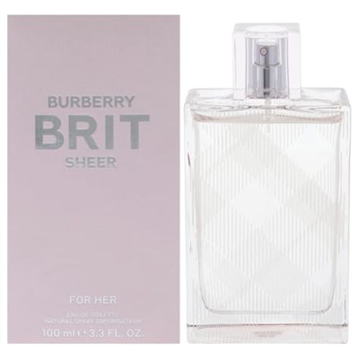 Burberry Brit Sheer Women EDT 100 ml Kadın Parfüm 1 Paket (1 x 100 ml)