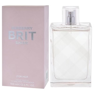 Burberry Brit Sheer Women EDT 100 ml Kadın Parfüm 1 Paket (1 x 100 ml)