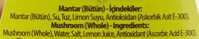 Burcu Gıda 560 Gr Mantar Konservesı (Butun)