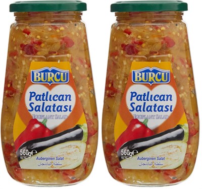 Burcu Gıda 560 Gr Patlıcan Salatası 2li paket
