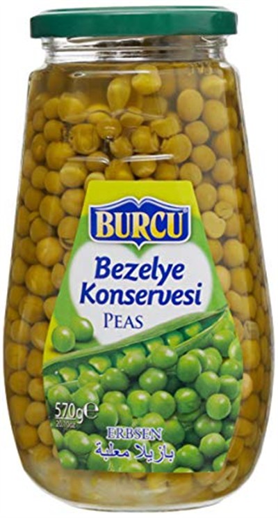 Burcu Gıda 570 Gr Bezelye Konser Vesı