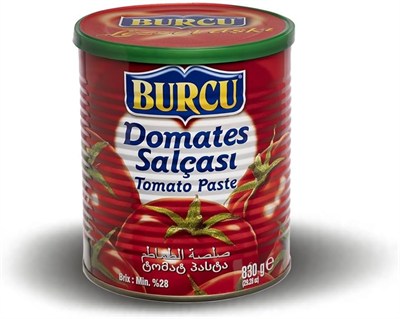 Burcu Gıda 830 Gr Domates Salçası
