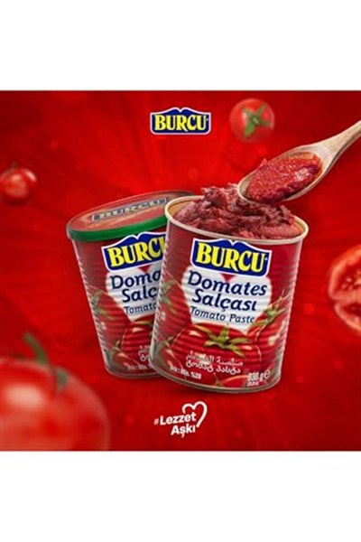 Burcu Gıda 830 Gr Domates Salçası