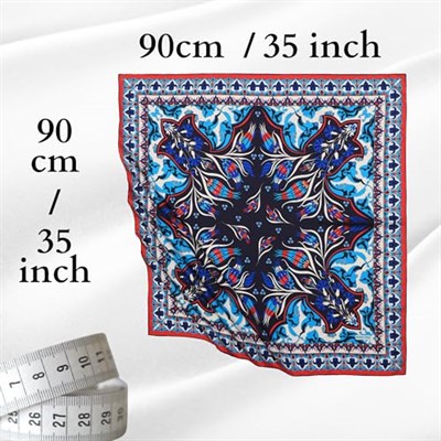 BURSA İPEQ Hijab Scarf for Women | Lightweight Hair Scarves Islamic Turban | 35 - 35 Silk Like Head Scarfs Seasonal Shawl