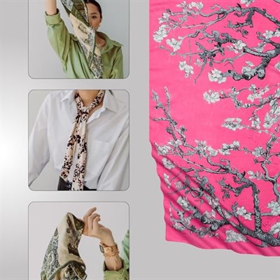 BURSA İPEQ Hijab Shawl for Women | 18 - 60 Silk Like Seasonal Long Scarf | Hair Scarves Islamic Turban