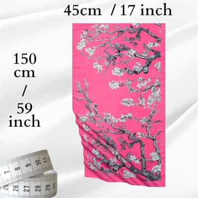 BURSA İPEQ Hijab Shawl for Women | 18 - 60 Silk Like Seasonal Long Scarf | Hair Scarves Islamic Turban
