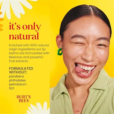 Burts Bees Beeswax Lip Balm 2li