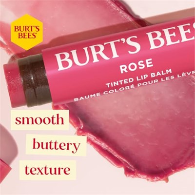 Burts Bees Renkli Dudak Bakım Kremi (Rose)