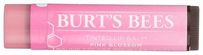 Burts Bees Renkli Dudak Balsamı Pembe Çiçek, Shea Yağı ile Nemlendirici Dudak Tonu, %100 Doğal Kökenli, 4.25g (Ambalaj Değişebilir)