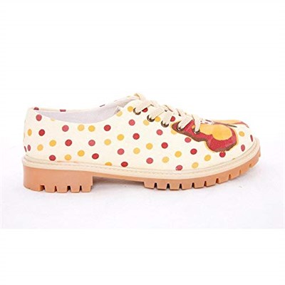 Butterfly and Dots Oxford Ayakkabı TMK5503