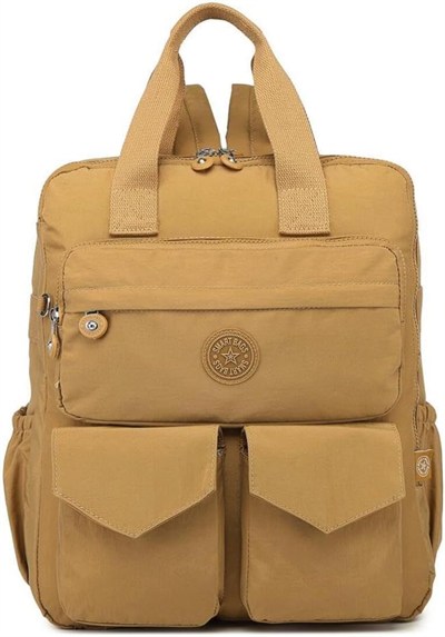 Büyük Boy Krinkıl Kumaş Sırt Çantası Smart Bags 1175