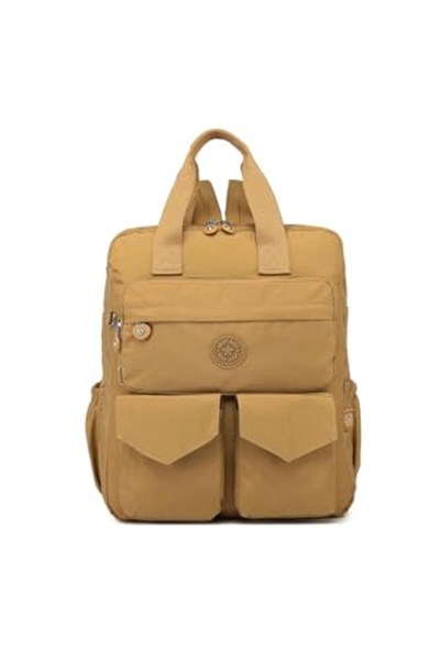 Büyük Boy Krinkıl Kumaş Sırt Çantası Smart Bags 1175