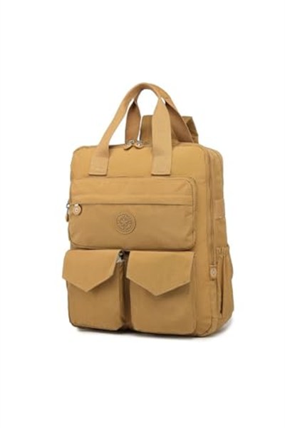 Büyük Boy Krinkıl Kumaş Sırt Çantası Smart Bags 1175