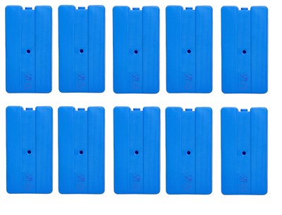 Buz Aküsü Buz Kasedi Ice Box 10nanlu Set 370 ml x 10, Ankanorm, Mavi