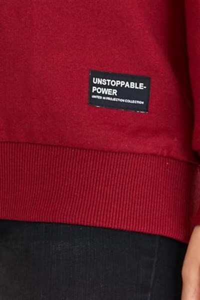 BY COMEOR Kadın Basic Bisiklet Yaka Regular Fit Rahat Sweatshirt