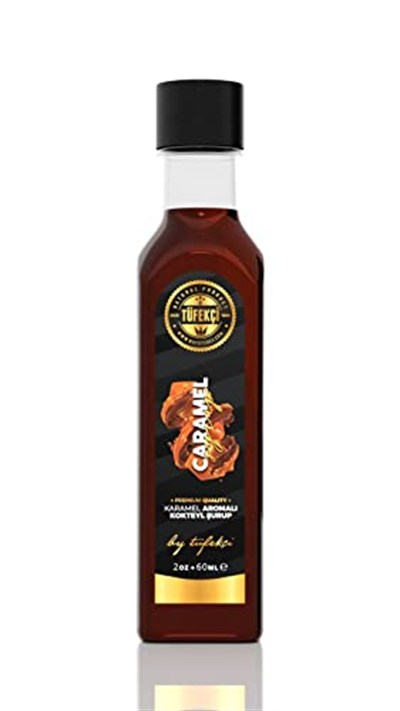 By Tüfekçi 5li Çok Satanlar Avantajlı Şurup Deneme Paketi (Karamel, Çikolata, vanilya, Beyaz Çikolata, Toffee Nut) 5x60ml