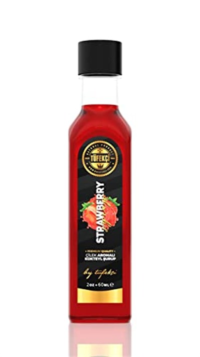 By Tüfekçi 8Li Avantajlı Özel Deneme Şurup Seti Gerçek Şeker Kahve Ve Kokteyl Şurubu 8X60ML