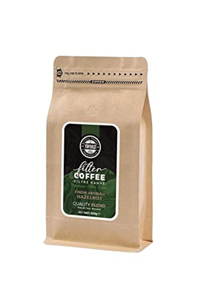 By Tüfekçi Fındıklı Filtre Kahve 250 Gr Valfli Ambalaj
