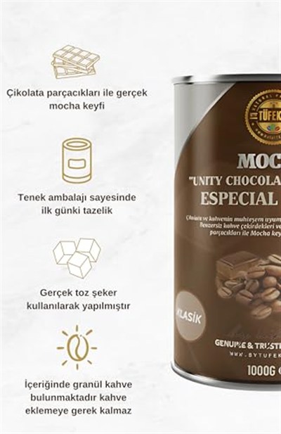 By Tüfekçi Klasik Mocha İçecek Tozu 1000Gr