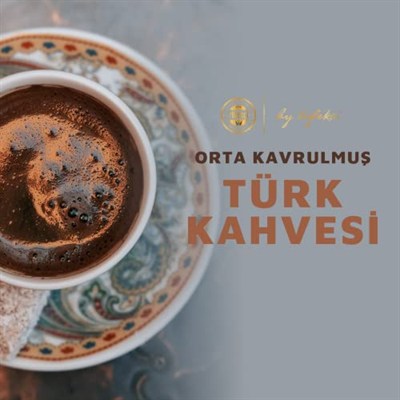 By Tüfekçi Orta Kavrulmuş Türk Kahvesi 500 gr Poşet