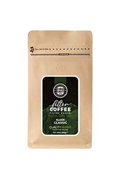 By Tüfekçi Premium Blend Filtre Kahve 250Gr Valfli Ambalaj