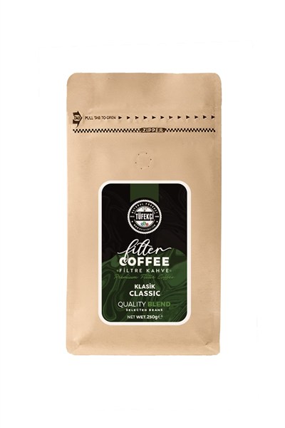 By Tüfekçi Premium Blend Filtre Kahve 250Gr Valfli Ambalaj
