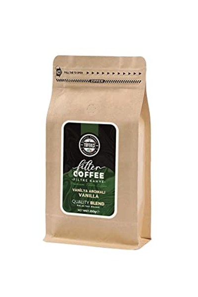 By Tüfekçi Vanilya Filtre Kahve 250 Gr Valfli Ambalaj