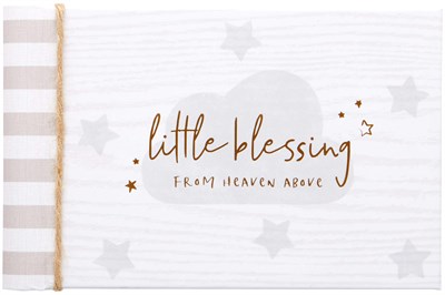 C.R. Gibson Little Blessing Baby Brag Kitap Fotoğraf Albümü, 18,4 cm x 11,4 cm