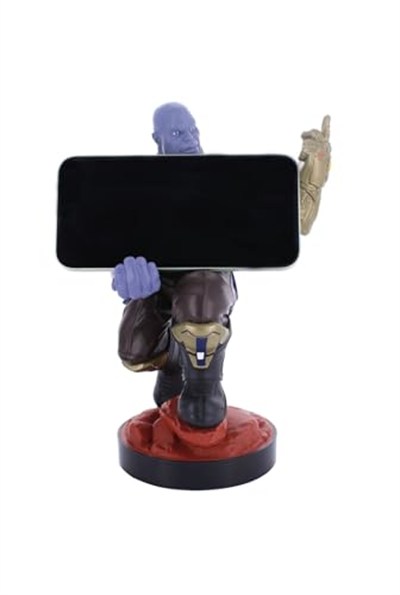 Cableguys Cable Guy- Thanos Marvel Controller Cep Telefonu Tablet Tutucu Figür Masa Dekorasyonu Taraftar Ürünü