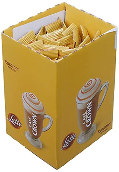 CAFÉ CROWN Latte Karamelli Kahve 17 Gr x 24 Adet