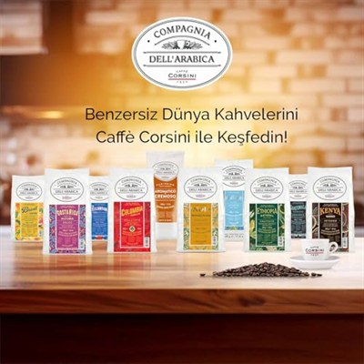 CAFFÈ CORSINI 1950 Kosta Rika Altura%100 Arabica Çekirdek Kahve 250GR