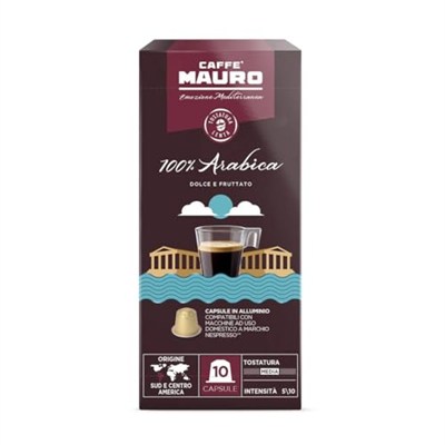 Caffè Mauro 100% Arabica Nespresso Kapsül 1 X 10 Adet