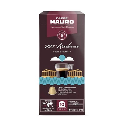 Caffè Mauro 100% Arabica Nespresso Kapsül 1 X 10 Adet