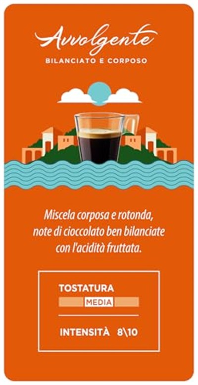 Caffè Mauro Avvolgente Nespresso Kapsül 1 X 10 Adet