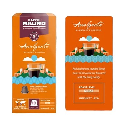 Caffè Mauro Avvolgente Nespresso Kapsül 1 X 10 Adet