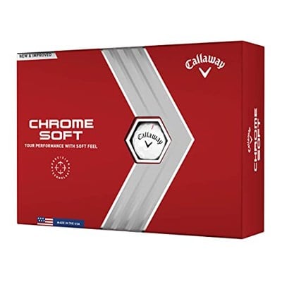 Callaway Golf 2022 Golfbälle, Chrom, weich