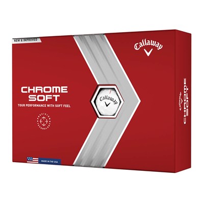 Callaway Golf 2022 Golfbälle, Chrom, weich