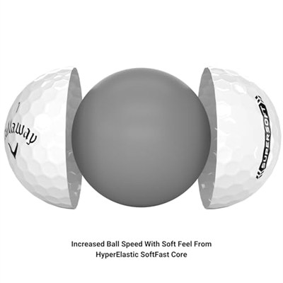 Callaway Golf Supersoft Golf Topları (2023)