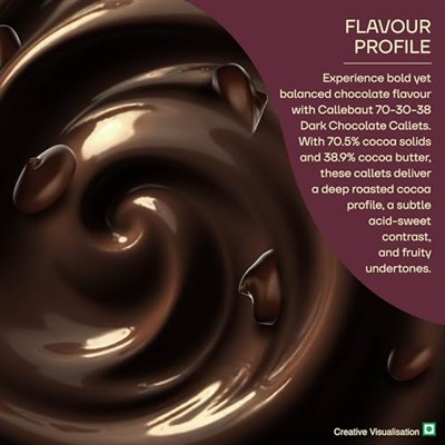 Callebaut 70-30-38 ekstra bitter çikolata 400 g