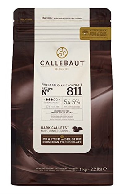 Callebaut Bitter Damla Çikolata 811 (1 kg)