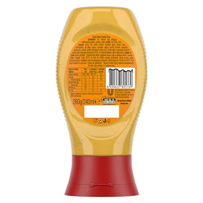 Calvé Calve Sos Ballı Hardal 260 g