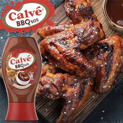 Calve 3lü Sos Paketi BBQ Sos 290g x1 + Cheddar Sos 240g x1 + Ranch Sos 245g x1