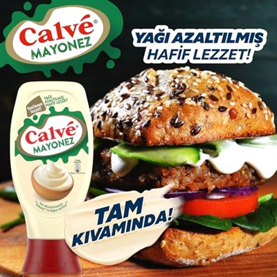 Calve Ketçap 610 g + Mayonez 540 g 2li Set