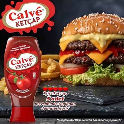 Calve Ketçap 610 g + Mayonez 540 g 2li Set