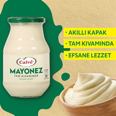 Calve Sos Cam Kavonoz Mayonez 500 g