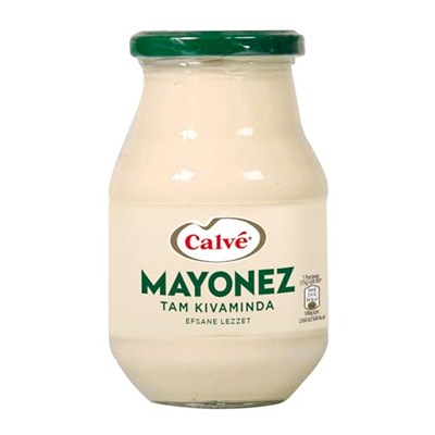 Calve Sos Cam Kavonoz Mayonez 500 g